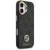 Guess - 4G Strass Logo with Big Strap Metal Button MagSafe (GUHMP17SP4G4DCSK) - iPhone 17 - Black