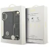 Guess - 4G Strass Logo with Big Strap Metal Button MagSafe (GUHMP17SP4G4DCSK) - iPhone 17 - Black