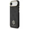 Guess - 4G Strass Logo with Big Strap Metal Button MagSafe (GUHMP17MP4G4DCSK) - iPhone 17 Air - Black