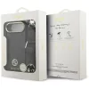 Guess - 4G Strass Logo with Big Strap Metal Button MagSafe (GUHMP17MP4G4DCSK) - iPhone 17 Air - Black