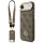 Guess - 4G Strassz Logó Nagy Fémpántos Gombbal MagSafe (GUHMP17MP4G4DCSW) - iPhone 17 Air - Barna