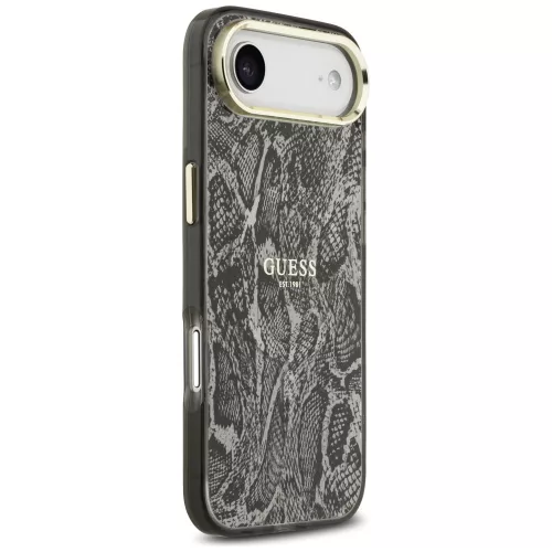 Guess - Python Pattern MagSafe (GUHMP17MHIMPYGK) - iPhone 17 Air - Black
