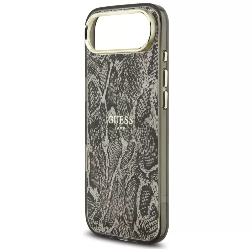 Guess - Python Pattern MagSafe (GUHMP17MHIMPYGK) - iPhone 17 Air - Black