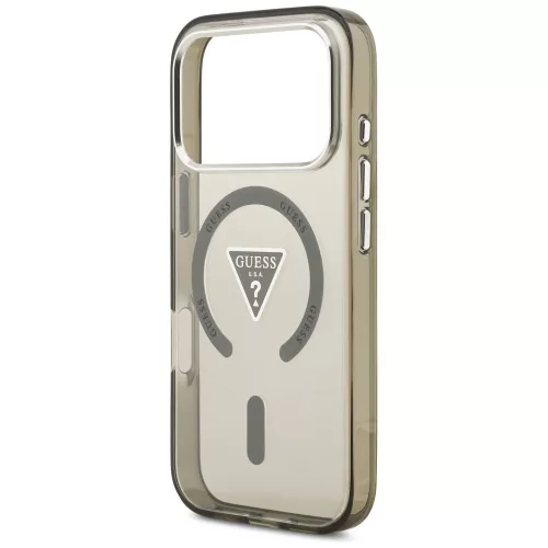 Guess - IML Gradient Triangle Logo MagSafe (GUHMP17XHGTMLCGA) - iPhone 17 Pro Max - Khaki