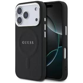   Guess - Hardcase Classic Logo MagSafe (GUHMP17LPSAREGSK) - iPhone 17 Pro - Black
