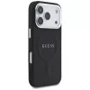 Guess - Keménytok Klasszikus Logó MagSafe (GUHMP17LPSAREGSK) - iPhone 17 Pro - Fekete