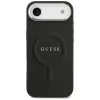 Guess - Keménytok Klasszikus Logó MagSafe (GUHMP17MPSAREGSK) - iPhone 17 Air - Fekete