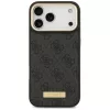 Guess - Keménytok 4G Logós Feliratos MagSafe (GUHMP17XU4GPRK) - iPhone 17 Pro Max - Fekete