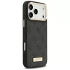 Guess - Keménytok 4G Logós Feliratos MagSafe (GUHMP17XU4GPRK) - iPhone 17 Pro Max - Fekete