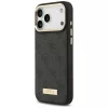 Guess - Keménytok 4G Logós Feliratos MagSafe (GUHMP17XU4GPRK) - iPhone 17 Pro Max - Fekete