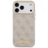 Guess - Keménytok 4G Logós Feliratos MagSafe (GUHMP17XU4GPRP) - iPhone 17 Pro Max - Rózsaszín