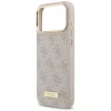 Guess - Keménytok 4G Logós Feliratos MagSafe (GUHMP17XU4GPRP) - iPhone 17 Pro Max - Rózsaszín