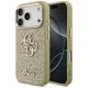 Guess - Rögzített Csillámos Nagy 4G Fémkerettel (GUHCP17LHG4SGCD) - iPhone 17 Pro - Arany
