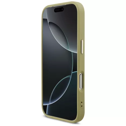 Guess - Fixed Glitter Big 4G Metal Frame (GUHCP17LHG4SGCD) - iPhone 17 Pro - Gold