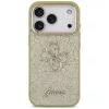 Guess - Fixed Glitter Big 4G Metal Frame (GUHCP17LHG4SGCD) - iPhone 17 Pro - Gold