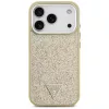 Guess - Glitter Triangle Logo MagSafe (GUHMP17LPFGTSCMD) - iPhone 17 Pro - Gold