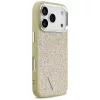 Guess - Glitter Triangle Logo MagSafe (GUHMP17LPFGTSCMD) - iPhone 17 Pro - Gold