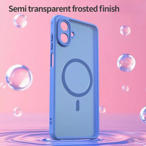 Techsuit - HaloFrost II MagSafe tok - Samsung Galaxy A07 4G - Világoskék