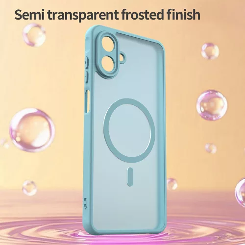 Techsuit - HaloFrost II MagSafe tok - Samsung Galaxy A07 4G - Mentazöld