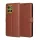 Techsuit - Leather Folio - Motorola Moto G86 - Brown