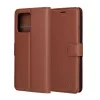 Techsuit - Leather Folio - Motorola Moto G86 - Brown