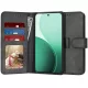 Techsuit - Diary Book kinyitható tok - Oppo Reno14 - Fekete