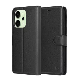 Techsuit - Leather Folio - Oppo Reno14 - Black