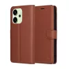 Techsuit - Leather Folio - Oppo Reno14 - Brown