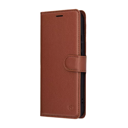 Techsuit - Leather Folio - Oppo Reno14 - Brown