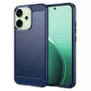 Techsuit - Carbon szilikon tok - Oppo Reno14 - Kék