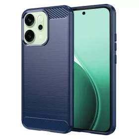 Techsuit - Carbon szilikon tok - Oppo Reno14 - Kék