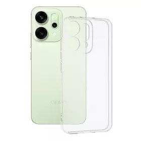 Techsuit - Clear Silicone tok - Oppo Reno14 - Átlátszó