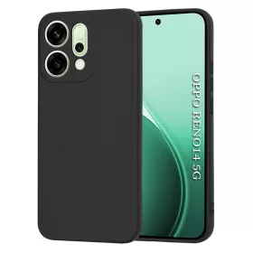 Techsuit - SoftFlex szilikon tok - Oppo Reno14 - Fekete