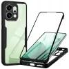Techsuit - ColorVerse 360 tok kijelzővédővel - Oppo Reno14 - Fekete