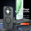 Techsuit - PureFrost MagSafe Ütésálló tok - Honor Magic8 Lite - Matt fekete