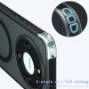 Techsuit - PureFrost MagSafe Ütésálló tok - Honor Magic8 Lite - Matt fekete