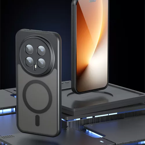 Techsuit - PureFrost MagSafe Ütésálló tok - Honor Magic8 Pro - Matt fekete