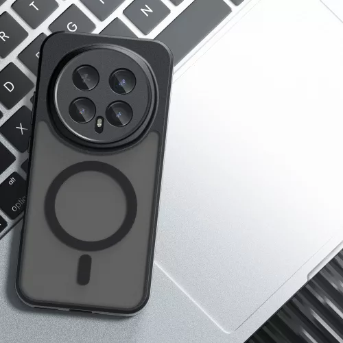 Techsuit - PureFrost MagSafe Ütésálló tok - Honor Magic8 Pro - Matt fekete