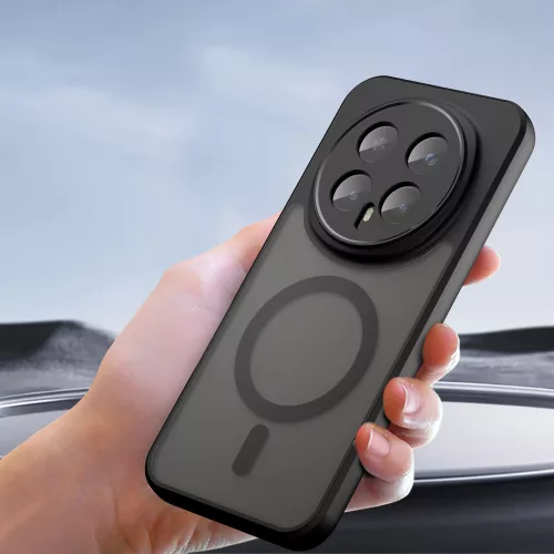 Techsuit - PureFrost MagSafe Ütésálló tok - Honor Magic8 Pro - Matt fekete