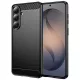 Techsuit - Carbon szilikon tok - Samsung Galaxy S26 - Fekete
