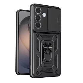   Techsuit - CamShield ütésálló tok - Samsung Galaxy S26 - Fekete