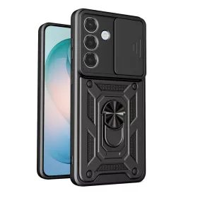   Techsuit - CamShield ütésálló tok - Samsung Galaxy S26 Plus - Fekete