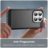 Techsuit - Carbon szilikon tok - Xiaomi 17 - Fekete
