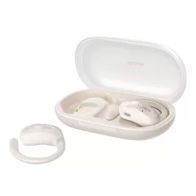   Mcdodo - OWS vezeték nélküli fülhallgató Air O2 sorozat (HP-8051) - nyitott fülű, Bluetooth V5.4, ergonomikus kialakítás - bézs
