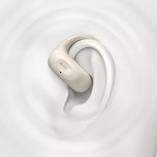 Mcdodo - OWS vezeték nélküli fülhallgató Air O2 sorozat (HP-8051) - nyitott fülű, Bluetooth V5.4, ergonomikus kialakítás - bézs