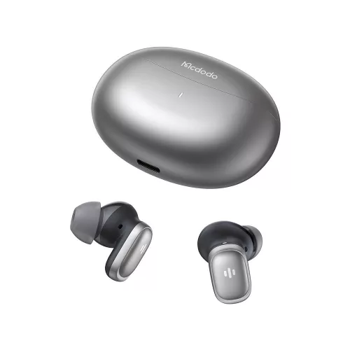 Mcdodo - Vezeték nélküli fülhallgató Speak A01 sorozat (HP-8221) - Bluetooth V5.4, ANC + ENC technológia - Ezüst