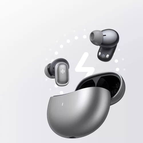 Mcdodo - Vezeték nélküli fülhallgató Speak A01 sorozat (HP-8221) - Bluetooth V5.4, ANC + ENC technológia - Ezüst