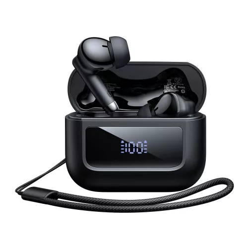 Mcdodo - Vezeték nélküli fülhallgató B04 sorozat (HP-3290) - Bluetooth V5.3, IPX4, True Wireless, digitális kijelző, nyakpánttal - fekete