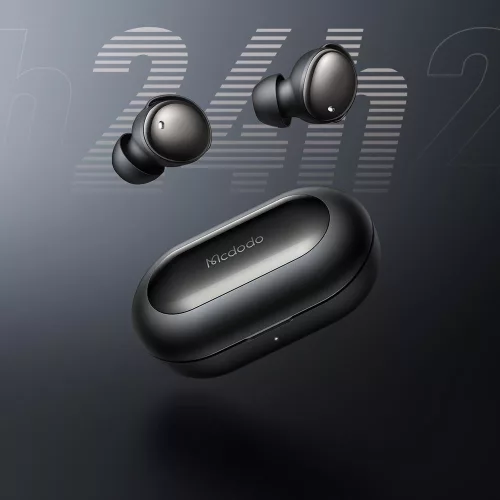 Mcdodo - Vezeték nélküli fülhallgató (HP-4490) - Bluetooth V5.4, IPX4, Alvó üzemmód - Fekete