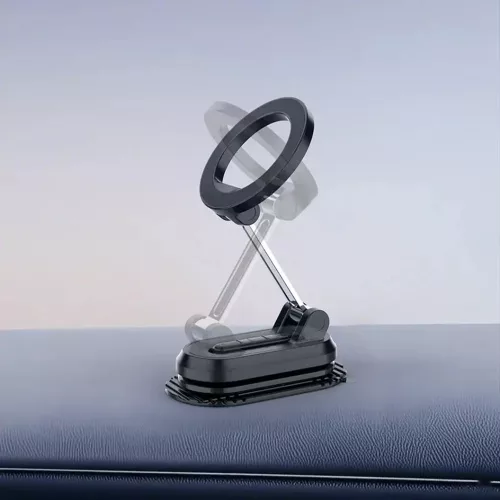 Mcdodo - Mágneses Autós tartó (CM-6240) - Műszerfalra, 3M Adhesive, Összehajtható Design - Black
